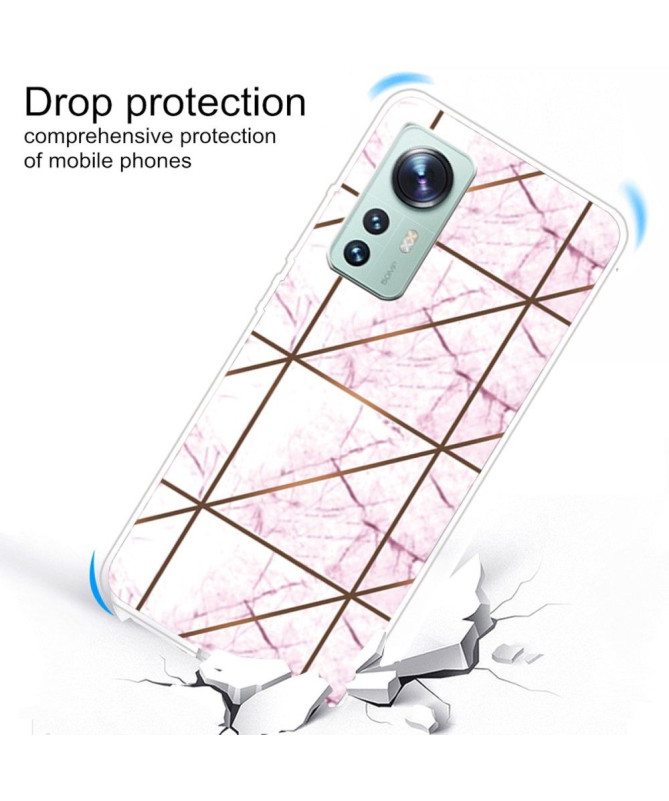 Coque Xiaomi 12 Pro Marbre Géométrie 0022 Series