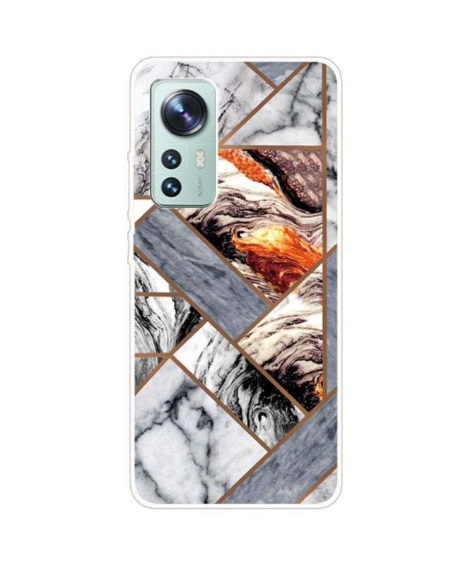 Coque Xiaomi 12 Pro Marbre Géométrie 0022 Series