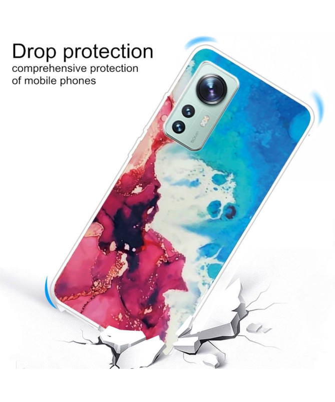 Coque Xiaomi 12 Pro Marbre Géométrie 0022 Series