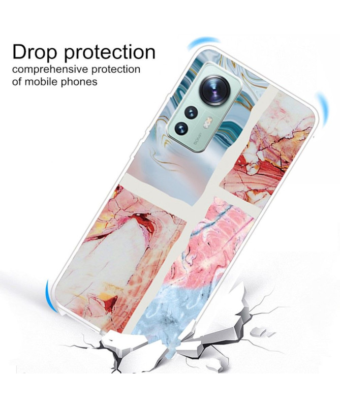 Coque Xiaomi 12 Pro Marbre Géométrie 0022 Series