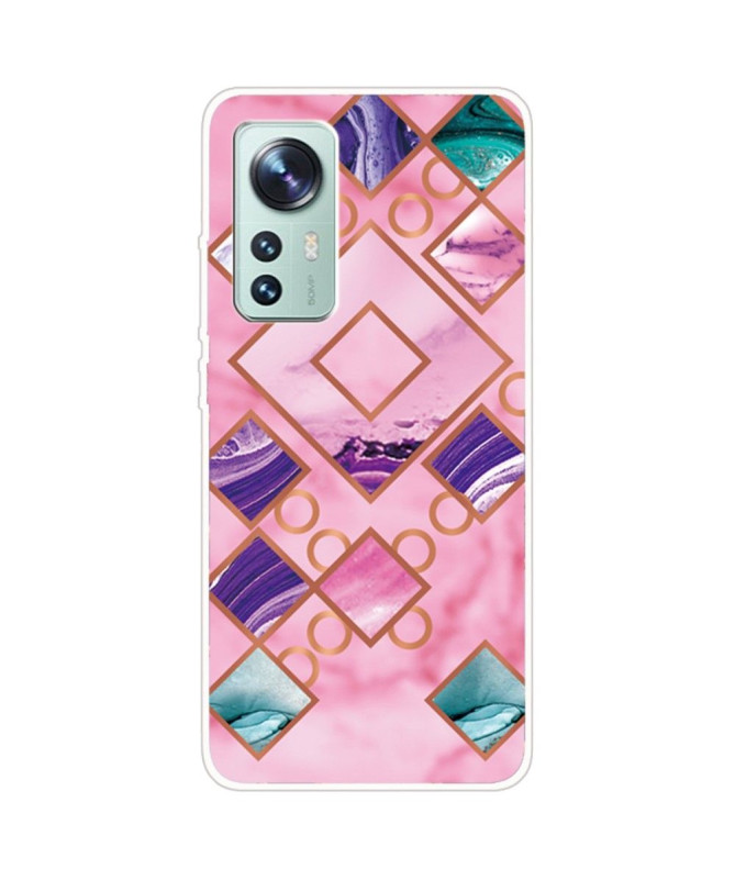 Coque Xiaomi 12 Pro Marbre Géométrie 0016 Series