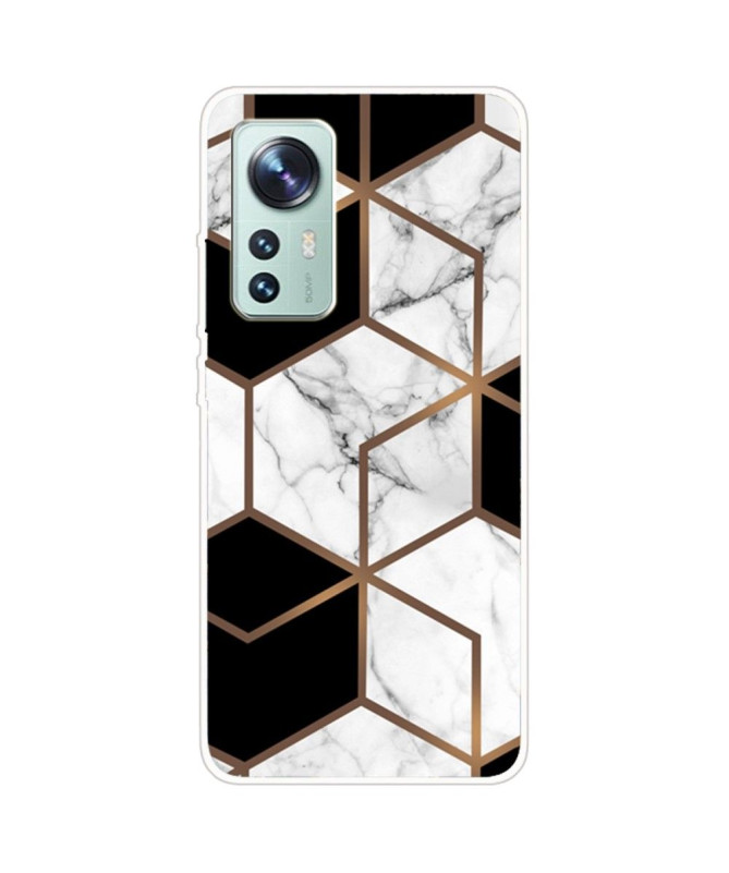 Coque Xiaomi 12 Pro Marbre Géométrie 0016 Series