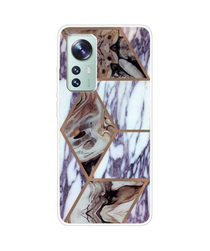 Coque Xiaomi 12 Pro Marbre Géométrie 0016 Series