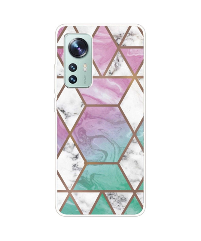 Coque Xiaomi 12 Pro Marbre Géométrie 0016 Series