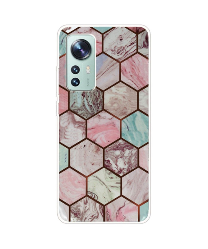 Coque Xiaomi 12 Pro Marbre Géométrie 0016 Series