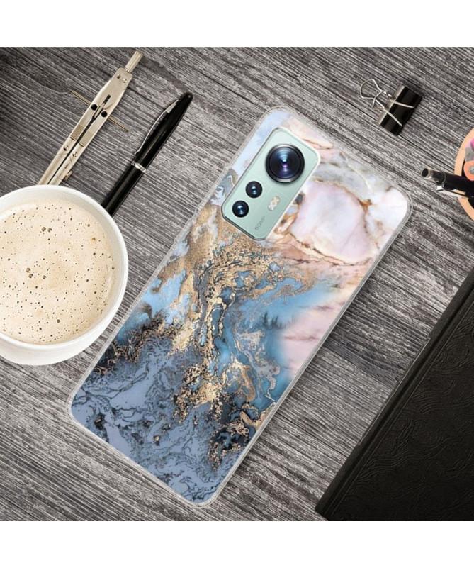 Coque Xiaomi 12 Pro Marbre Géométrie 0016 Series