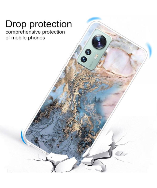 Coque Xiaomi 12 Pro Marbre Géométrie 0016 Series