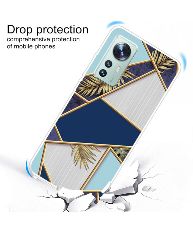 Coque Xiaomi 12 Pro Marbre Géométrie 0016 Series