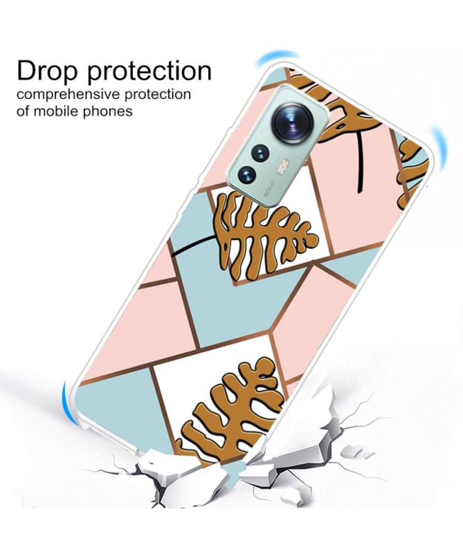 Coque Xiaomi 12 Pro Marbre Géométrie 0016 Series