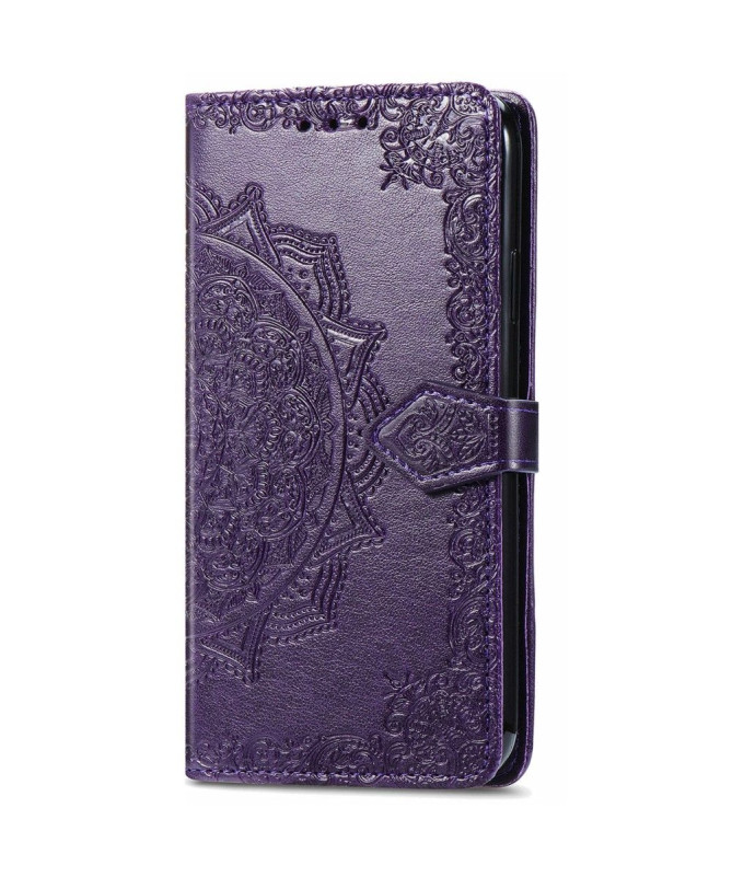 Housse Xiaomi 12 Pro Mandala relief en simili cuir