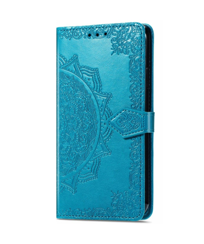 Housse Xiaomi 12 Pro Mandala relief en simili cuir