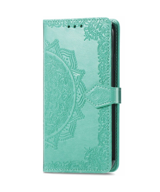 Housse Xiaomi 12 Pro Mandala relief en simili cuir