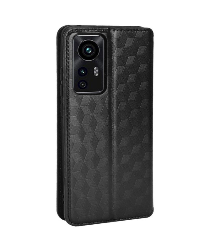 Housse Xiaomi 12 Pro flip cover design géométrie