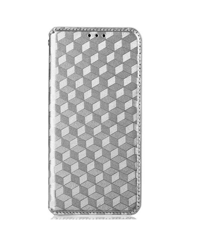 Housse Xiaomi 12 Pro flip cover design géométrie