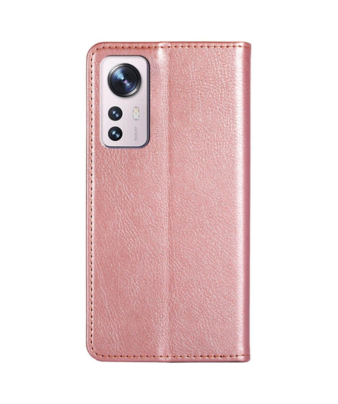 Flip cover Xiaomi 12 Pro PURE simili cuir