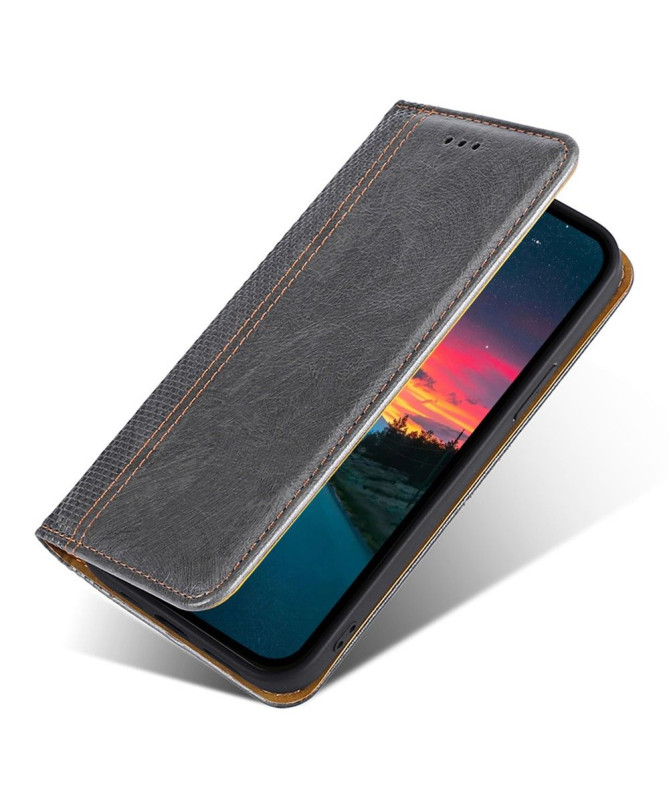 Housse Xiaomi 12 Pro Flip folio coutures