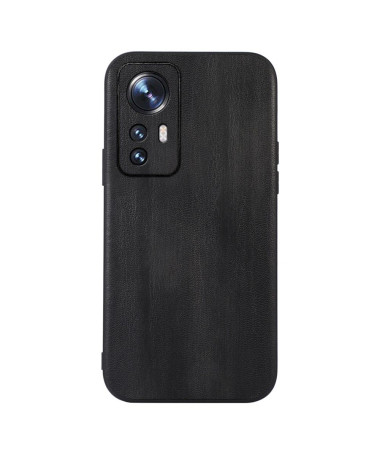 Coque Xiaomi 12 Pro REBEKA effet cuir