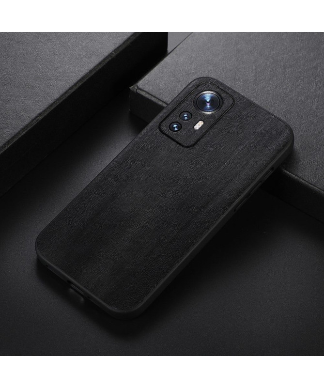 Coque Xiaomi 12 Pro REBEKA effet cuir