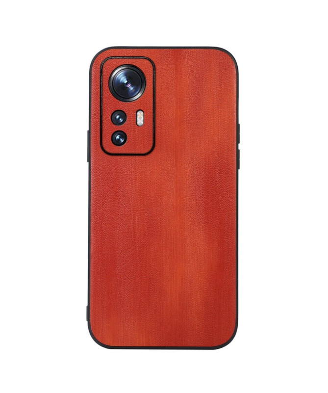 Coque Xiaomi 12 Pro REBEKA effet cuir