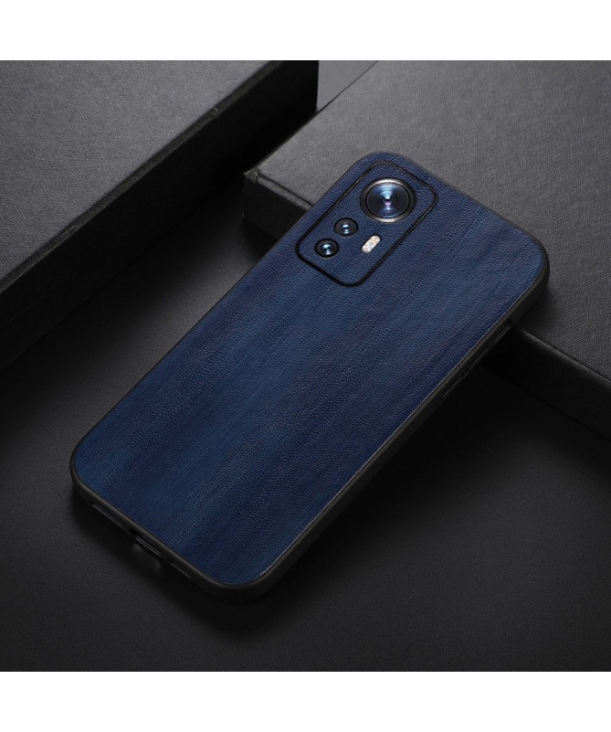 Coque Xiaomi 12 Pro REBEKA effet cuir