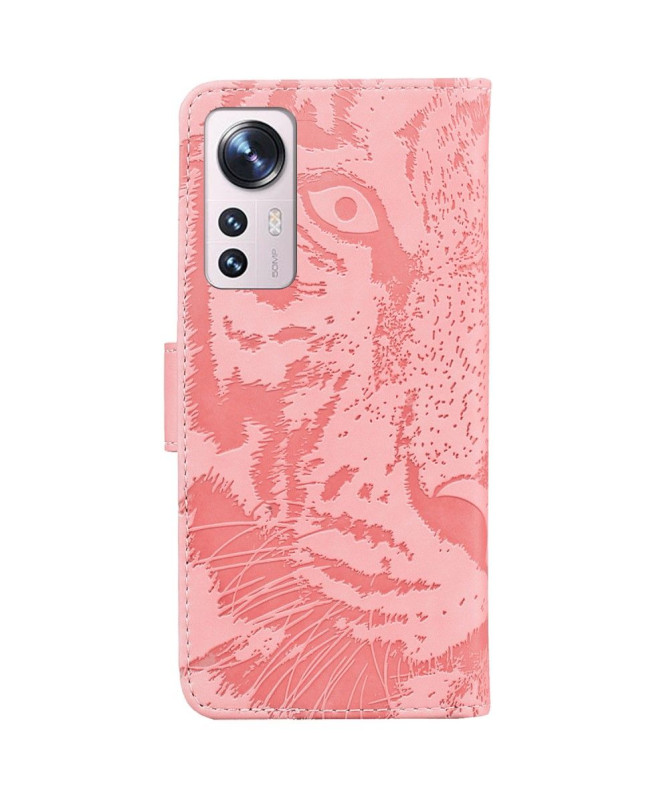 Housse Xiaomi 12 / 12X Tigre en relief