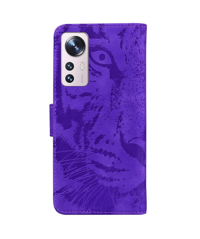 Housse Xiaomi 12 / 12X Tigre en relief