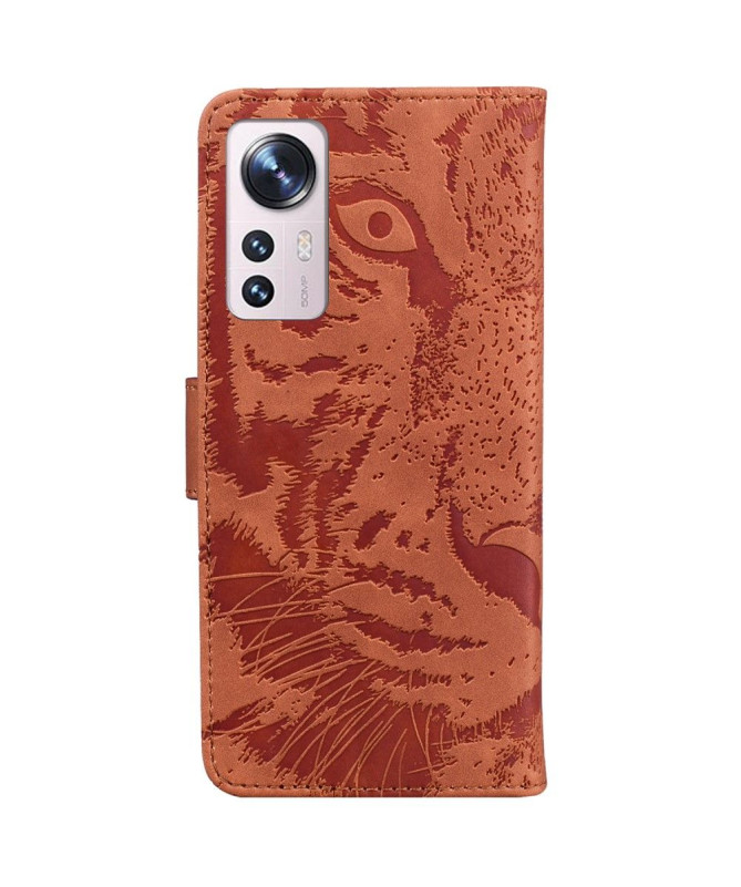 Housse Xiaomi 12 / 12X Tigre en relief