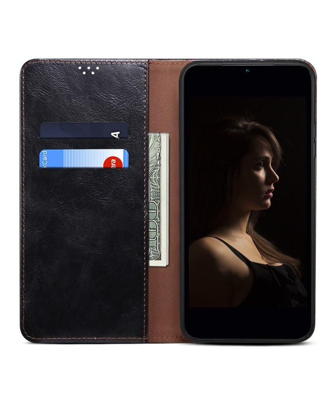 Housse Xiaomi 12 / 12X Ernestine coutures apparentes