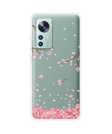 Coque Xiaomi 12 / 12X Pétales de fleurs