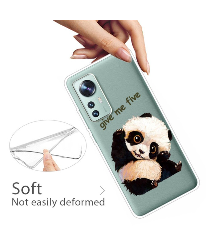 Coque Xiaomi 12 / 12X Panda "Give me five"