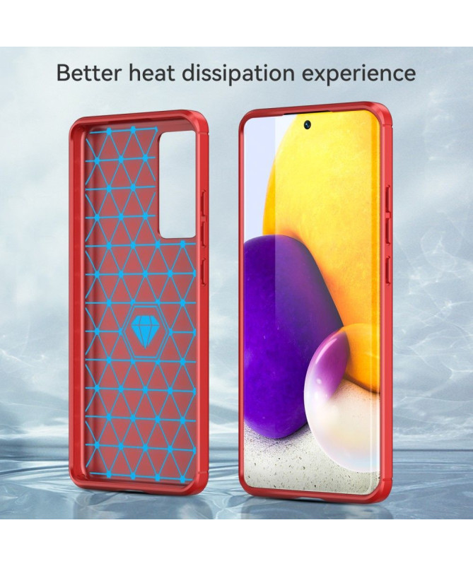 Coque Xiaomi 12 / 12X effet brossé silicone