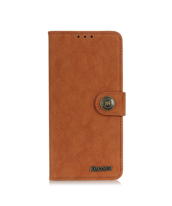Housse Xiaomi 12 / 12X effet cuir rétro KHAZNEH