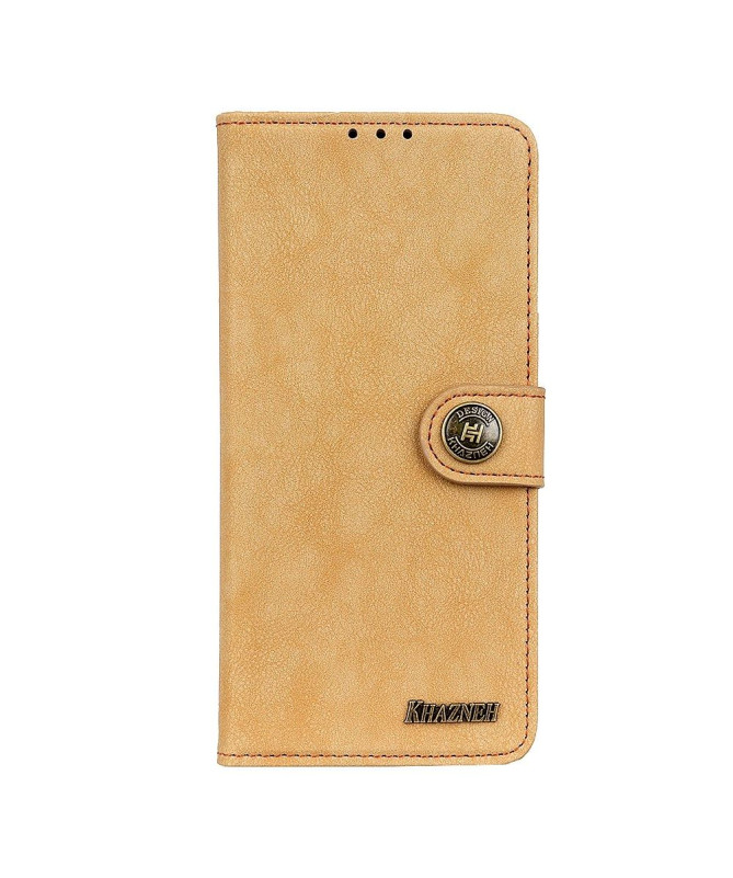 Housse Xiaomi 12 / 12X effet cuir rétro KHAZNEH