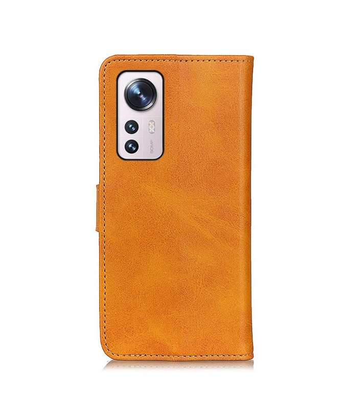 Housse Xiaomi 12 / 12X Marius effet cuir mat