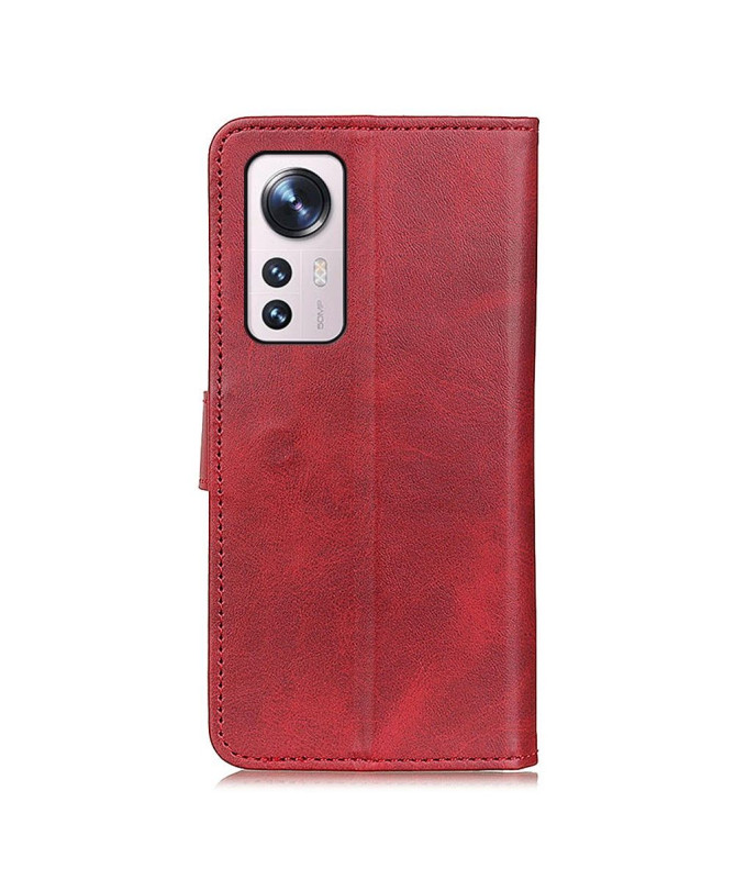 Housse Xiaomi 12 / 12X Marius effet cuir mat