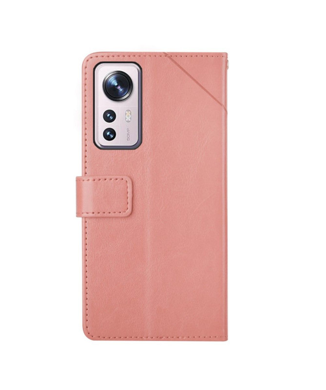 Housse Xiaomi 12 / 12X effet cuir Y Lines