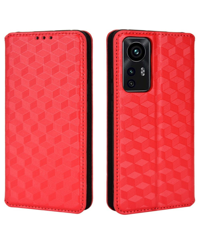 Housse Xiaomi 12 / 12X flip cover design géométrie