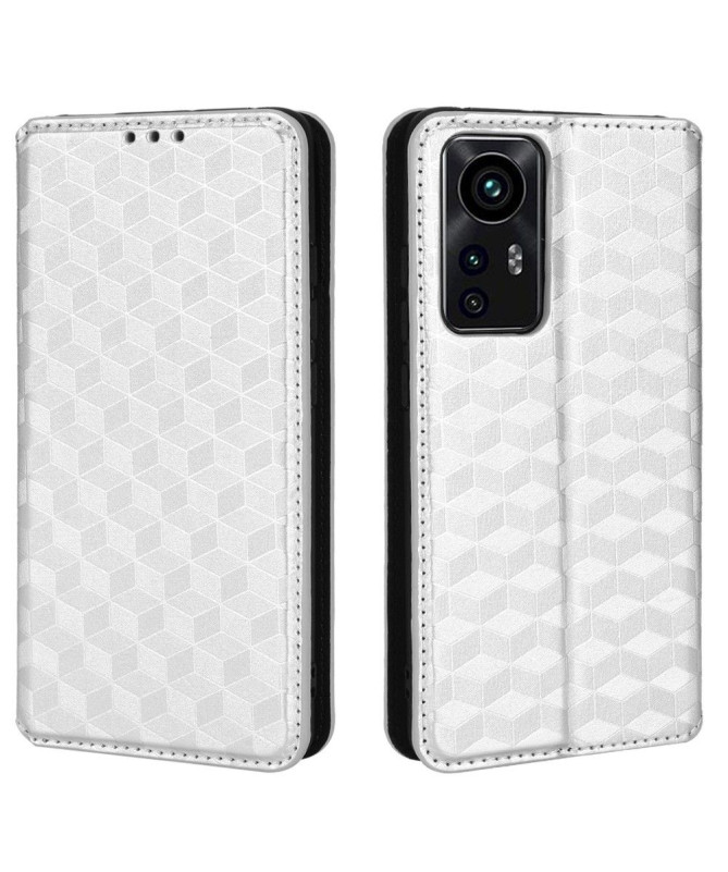 Housse Xiaomi 12 / 12X flip cover design géométrie