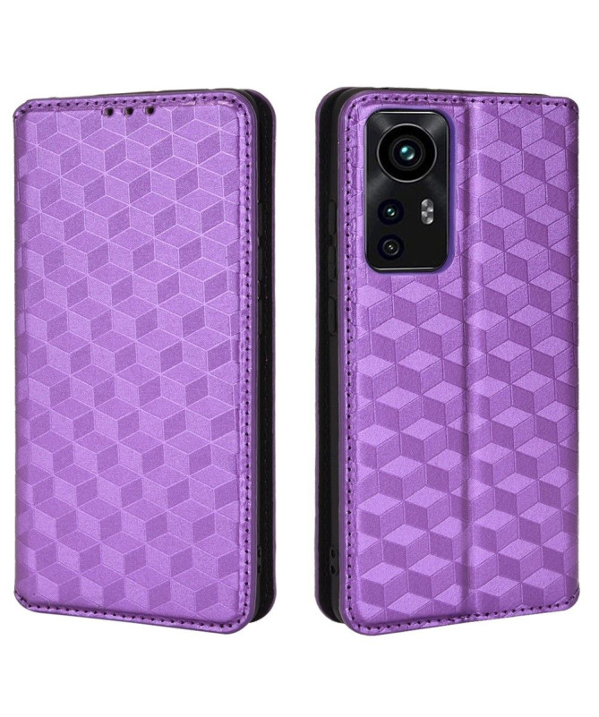 Housse Xiaomi 12 / 12X flip cover design géométrie