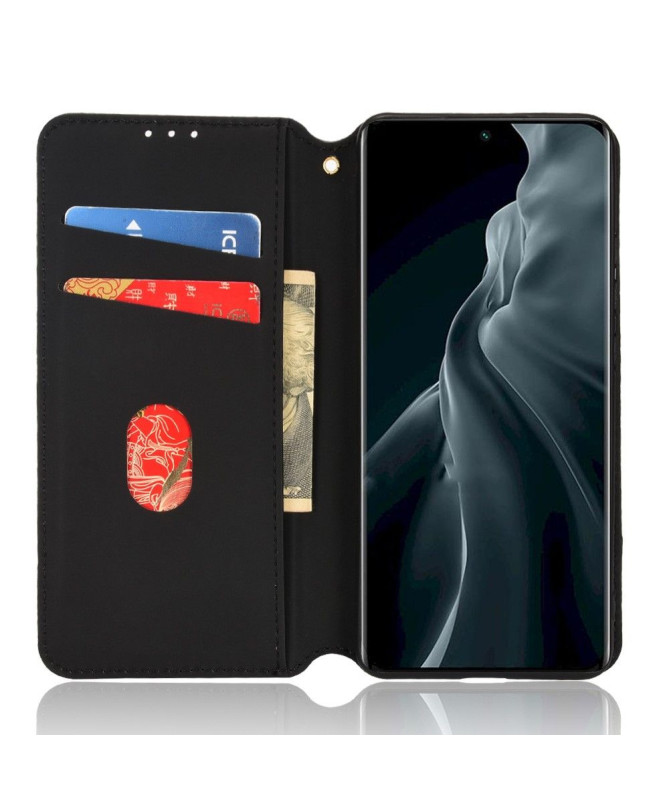 Housse Xiaomi 12 / 12X flip cover design géométrie
