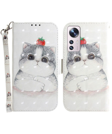 Housse Xiaomi 12 Pro Mignon Chat