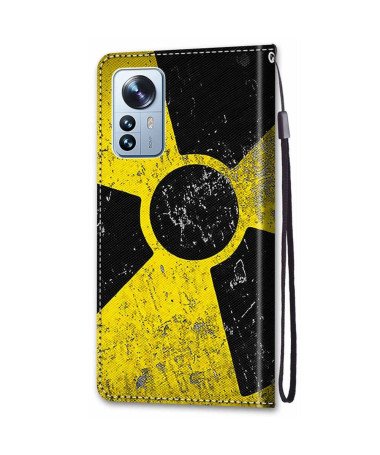 Housse Xiaomi 12 Pro Symbole Radioactif