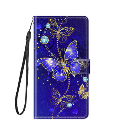 Housse Xiaomi 12 Pro Papillon violet