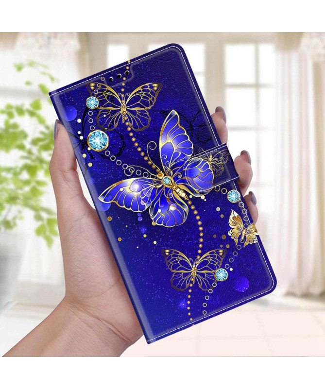 Housse Xiaomi 12 Pro Papillon violet