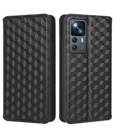 Housse Xiaomi 12T / 12T Pro flip cover design géométrie