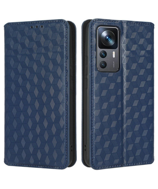 Housse Xiaomi 12T / 12T Pro flip cover design géométrie