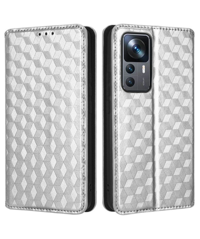 Housse Xiaomi 12T / 12T Pro flip cover design géométrie