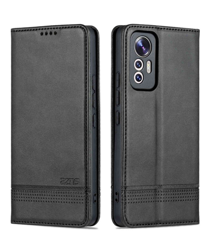 Étui Xiaomi 12 Lite portefeuille AZNS simili cuir