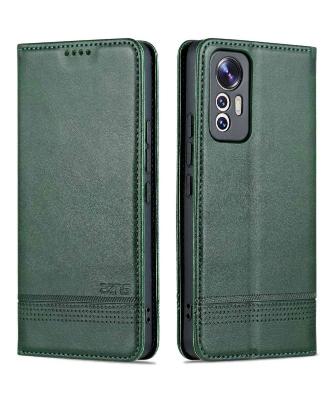 Étui Xiaomi 12 Lite portefeuille AZNS simili cuir