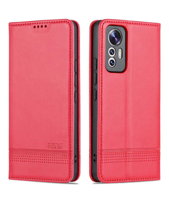 Étui Xiaomi 12 Lite portefeuille AZNS simili cuir